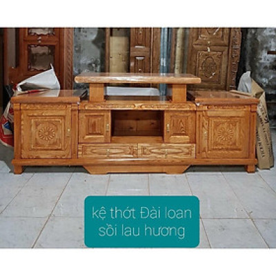 Kệ tivi thớt đài loan, gỗ sồi dài 1m4, 1m6, 1m8, 2m, 2m2, 2m4