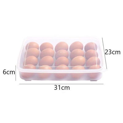Hộp đựng trứng 24 quả có nắp đậy nhựa Việt Nhật , khay bảo quản trứng không bị vỡ chắc chắn - Hàng Việt Nam