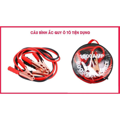 Dây cáp điện đấu ắc quy kích nổ ô tô 2.5m