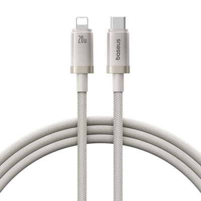 Cáp sạc nhanh Type-C to iP Baseus Titanium Alloy Fast Charging Cable 20W (480Mbps) - Hàng chính hãng
