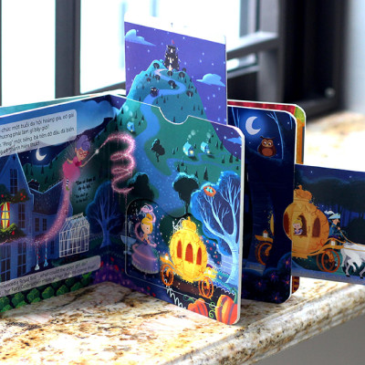 Sách Tương Tác - Sách Chuyển Động - First Stories – Cinderella - Cô Bé Lọ Lem