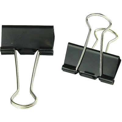 Hộp 12 Kẹp Bướm 25mm - Hồng Hà 6634