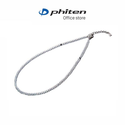 Vòng cổ Phiten pha lê - đá crystal necklace (5mm) AQ808051/AQ808053