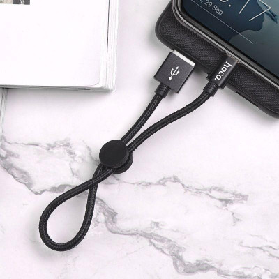 Cáp Sạc Nhanh 3.0 Type-C Hoco X35 - Siêu Ngắn Phù Hợp Pin Dự Phòng, Tương Thích Samsung, Oppo, Xiaomi,...Hàng Chính Hãng