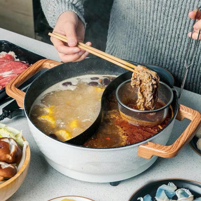 Combo muôi vớt/nhúng Echo Metal φ11,5cm + set 6 cuộn mút cọ rửa xoong nồi - nội địa Nhật Bản