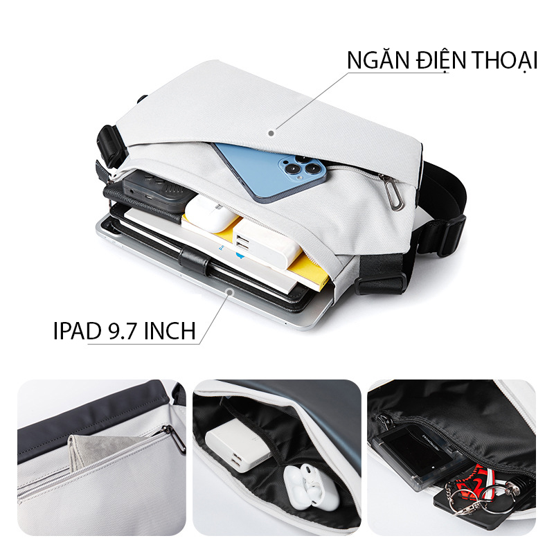 Túi đeo chéo nam phong cách mới - BEE GEE TDCN9164