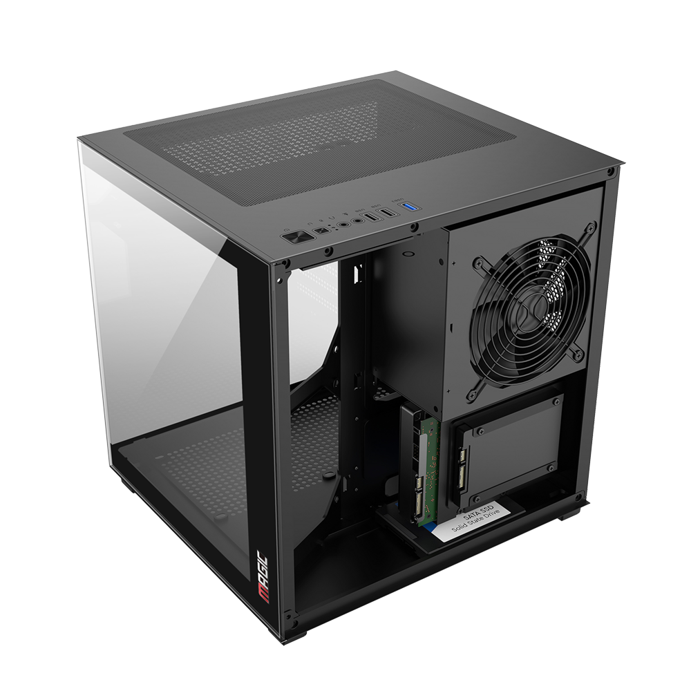 CASE MAGIC AQUA-M ELITE (M-ATX) - Hàng chính hãng