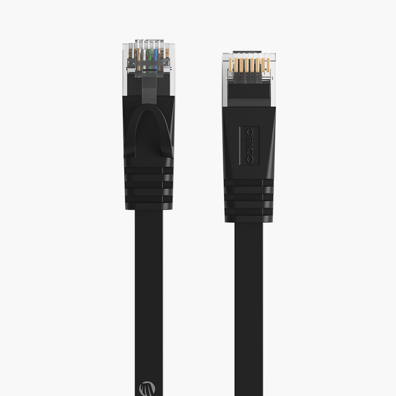 Cáp mạng CAT 6 bấm sẵn dây dẹp Orico PUG-C6 - Hàng nhập khẩu