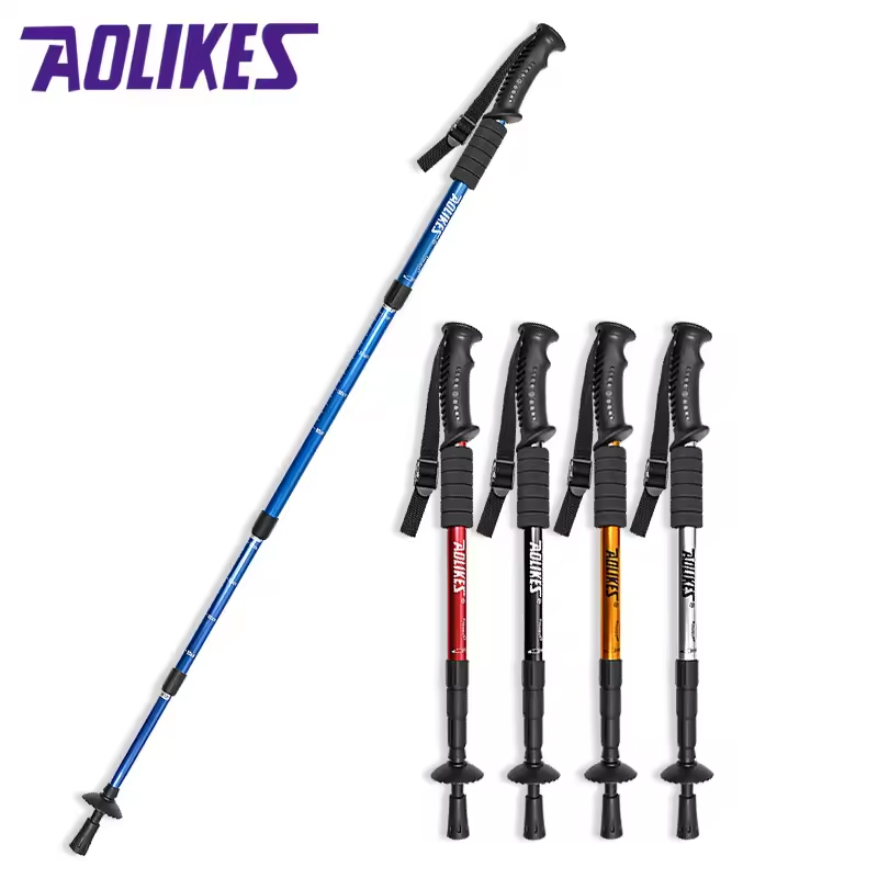 Gậy Leo Núi AOLIKES A-3401 Hợp Kim Nhôm Siêu Nhẹ, Bền Bỉ Vượt Trội