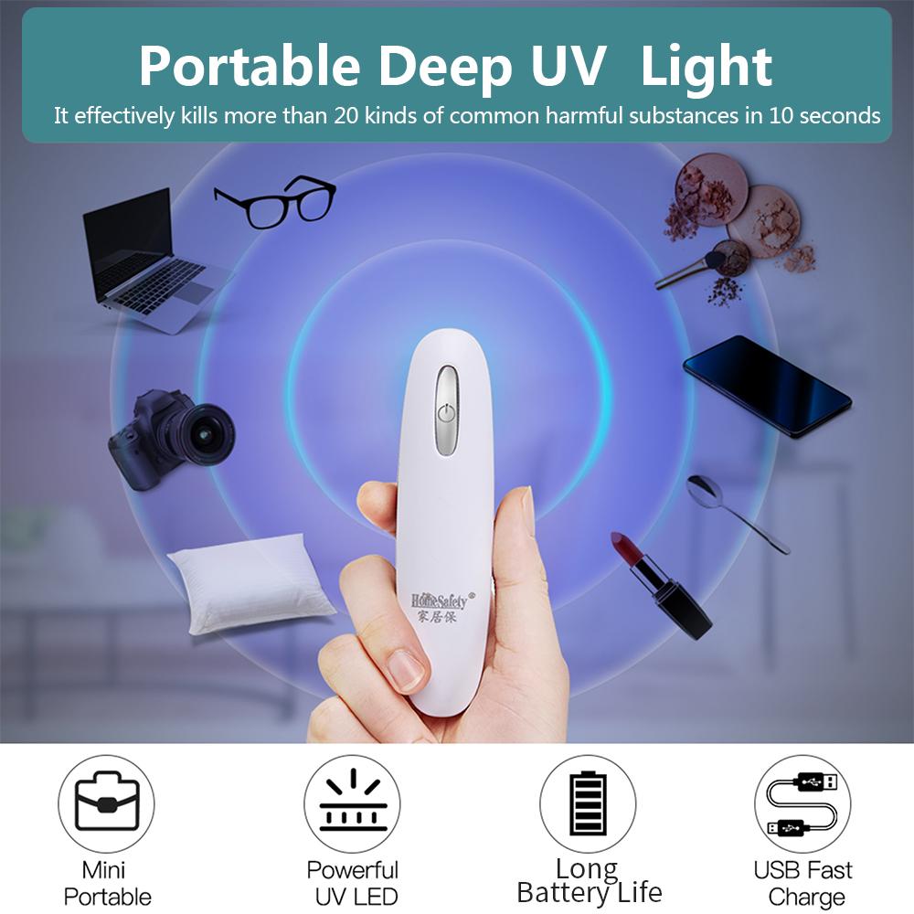 Đèn cực tím điện cầm tay UVC an toàn cho Văn phòng Khách sạn