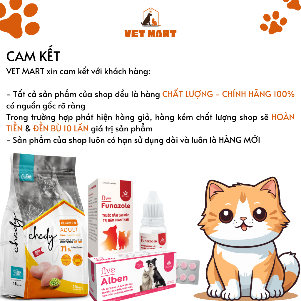 Thuốc Bổ Sung Canxi Cho Xương Five-Caphos.D Dành Cho Thú Cưng 90 Viên - Fivevet