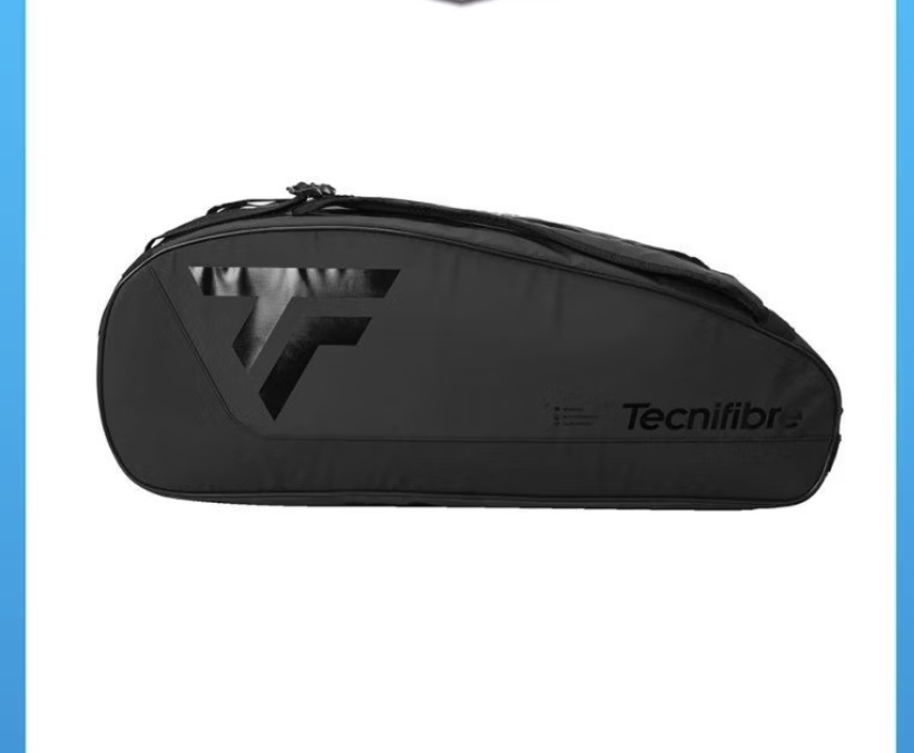 Túi đựng vợt tennis Tour Endurance Ultra Black 12R - Chất liệu bạt chống thấm, 3 ngăn, kích thước 75x28x34,5cm - Bag