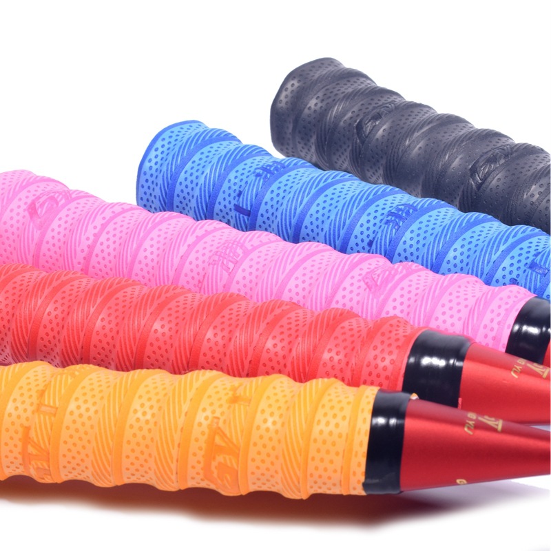 Quấn cán vợt Tennis, Cầu lông có gân chống xoay vợt, thấm hút mồ hôi Minh House