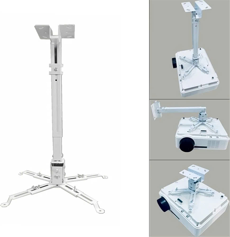 Giá treo máy chiếu đa năng 60 cm, 120 cm, 180 cm cao cấp (Ống lớn/ Tube lớn 25x40mm) - gắn trần hoặc gắn tường- Hàng nhập khẩu
