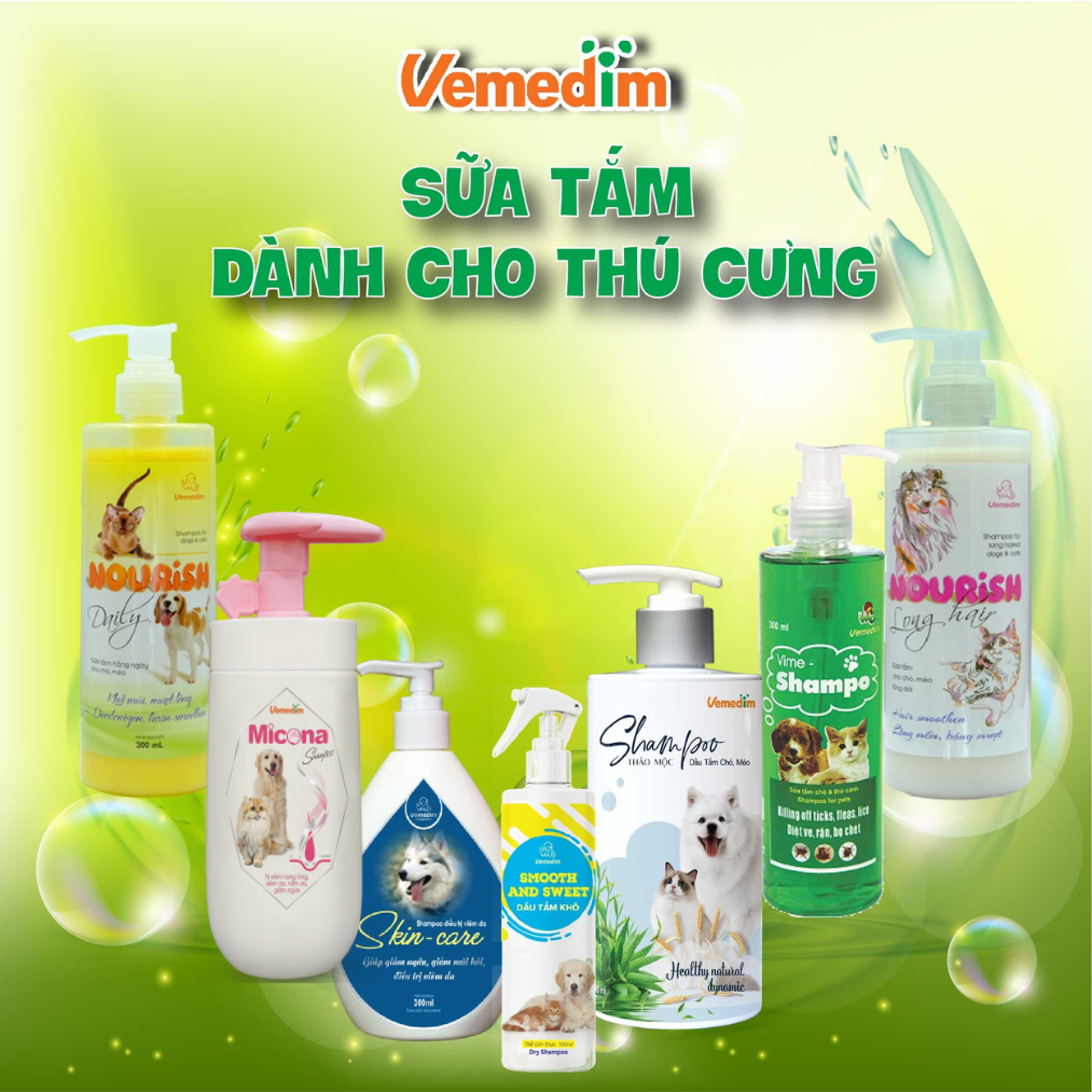 Vemedim Respicure Paste dùng cho chó, mèo bị hô hấp, tiêu hóa, ống dạng gel 10ml