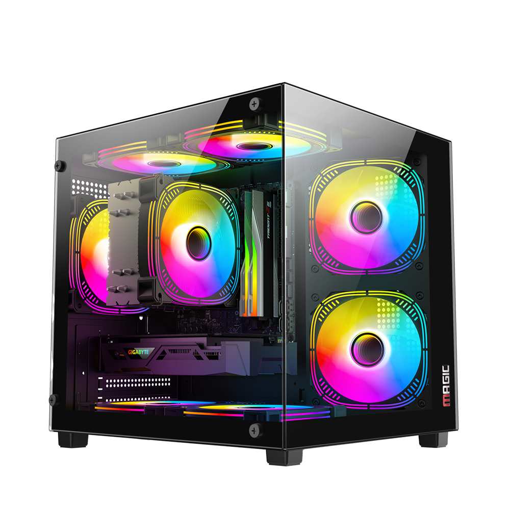 CASE MAGIC AQUA-M ELITE (M-ATX) - Hàng chính hãng
