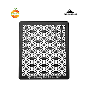 Mặt bàn nhôm 1/2 hoa văn Campingmoon T-2309C dùng cho kệ T230