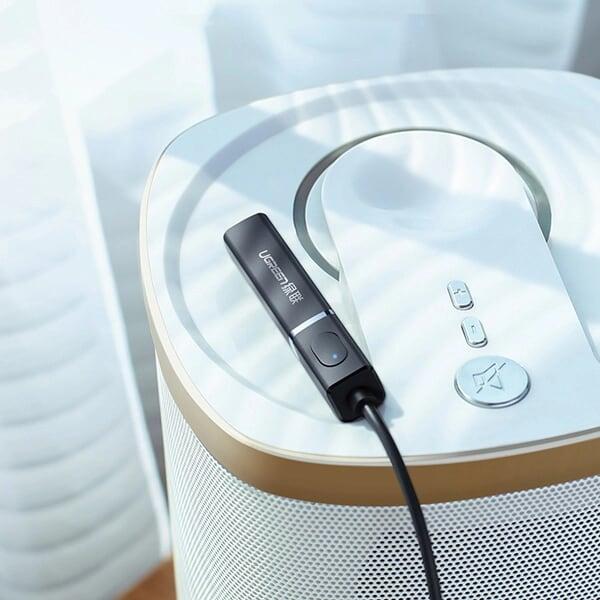 Ugreen UG40761CM107TK BT 4.2 màu Đen Bộ phát âm thanh Bluetooth 4.2 chuẩn 3.5mm - HÀNG CHÍNH HÃNG