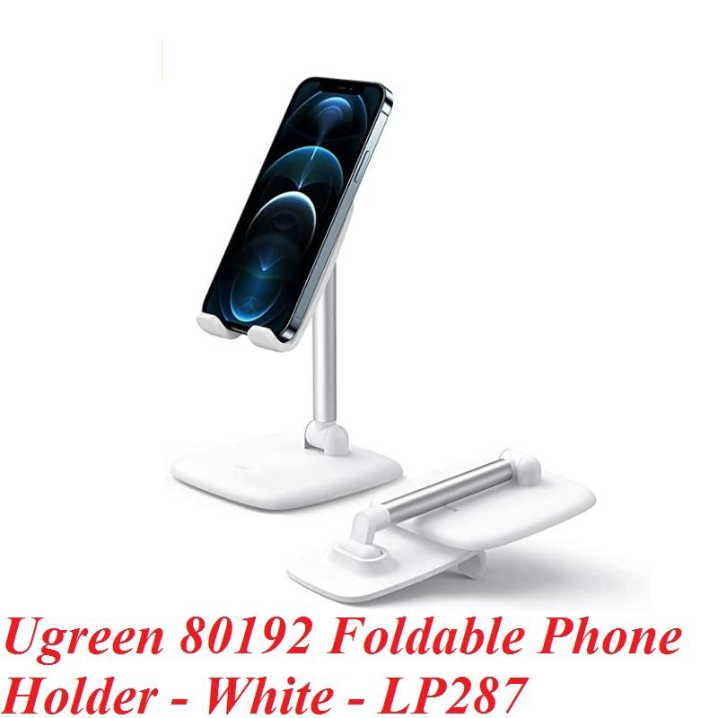 Ugreen UG80192LP287TK 4.7 - 7.9 inch Màu Trắng Giá đỡ điện thoại thông minh - HÀNG CHÍNH HÃNG