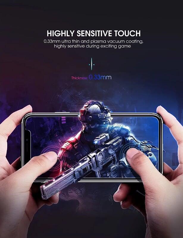 Ugreen UG60392LP171TK 1 cho iPhone 6 6s 7 8 miếng dán kính cường lực 2.5D HD - HÀNG CHÍNH HÃNG