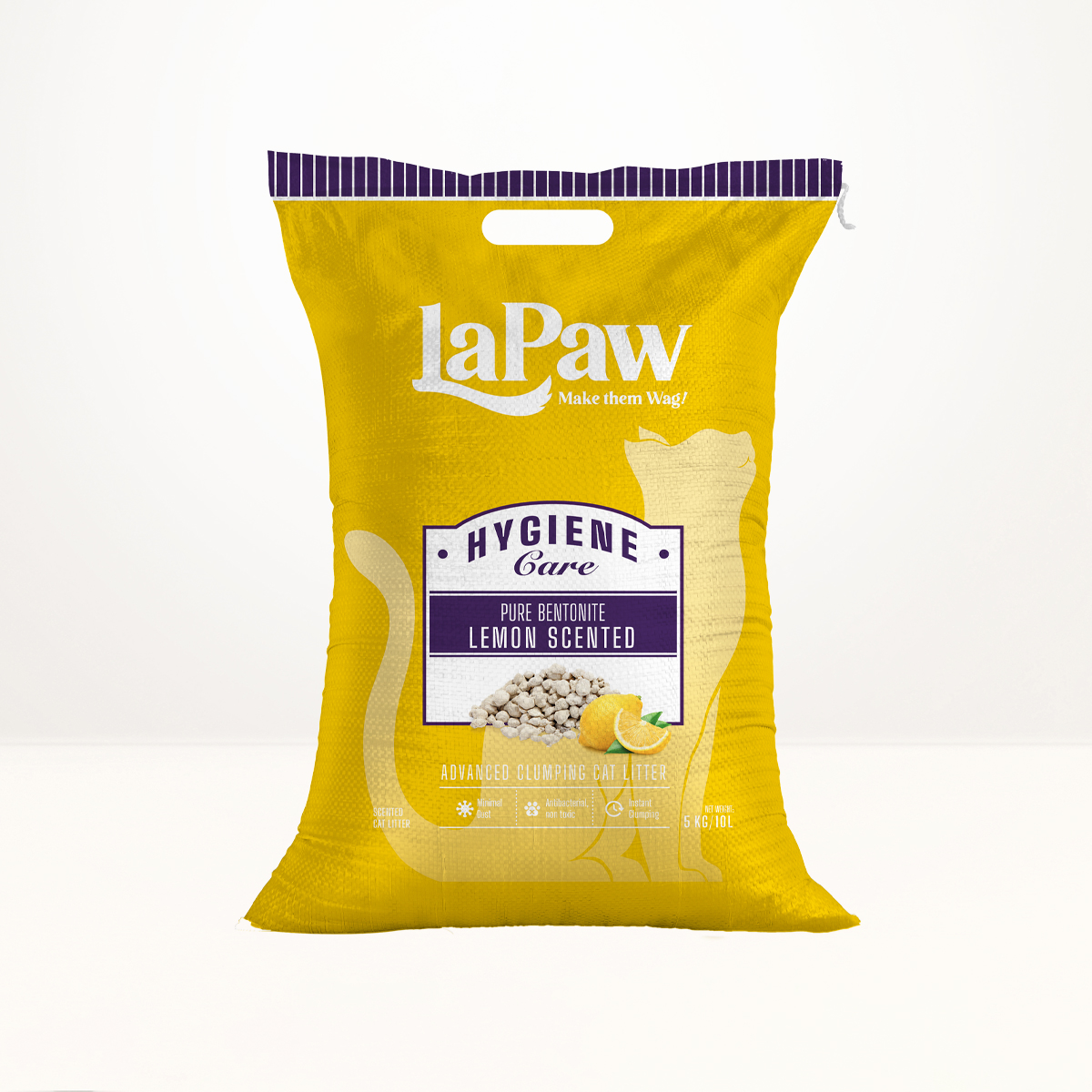 TÚI 8L - CÁT ĐẤT SÉT TỰ NHIÊN 100% DÀNH CHO MÈO LAPAW