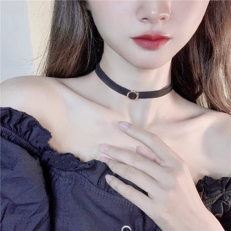 Combo 5 Cái Vòng Cổ Choker Ren Phong Cách Hàn Quốc Thời Trang Cho Nữ