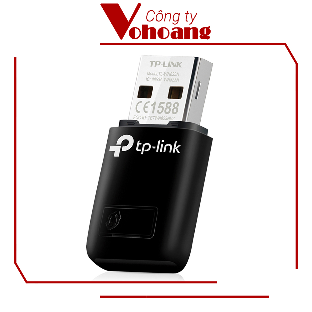 TP-Link TL-WN823N - USB Wifi chuẩn N tốc độ 300Mbps - Hàng Chính Hãng