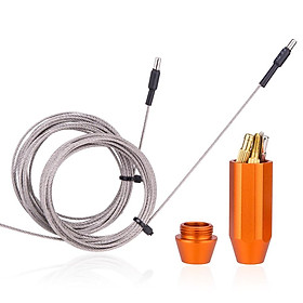 Dây cáp thắng xe đạp leo núi bằng thép không gỉ, được bọc polyme làm giảm khả năng chống trượt