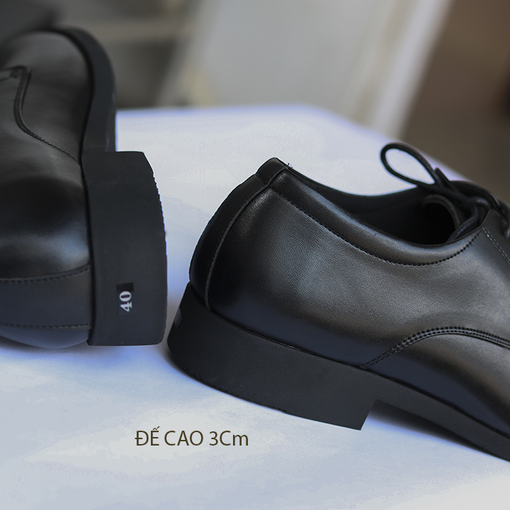 Giày Tây Nam Dây Buộc- Đế Khâu Da Mềm ( Xả Kho ) Mã CS88.