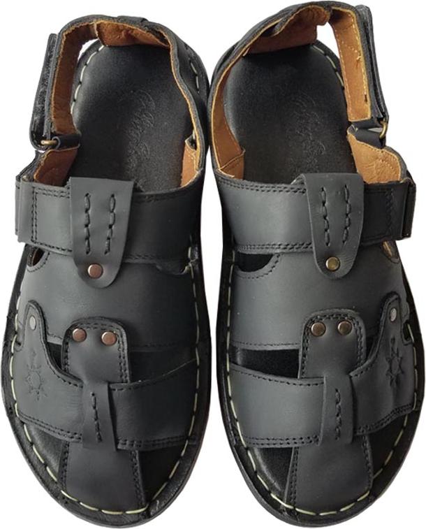 Giày Sandal Bít Mũi BIGGBEN Da Bò Thật Cao Cấp SD24