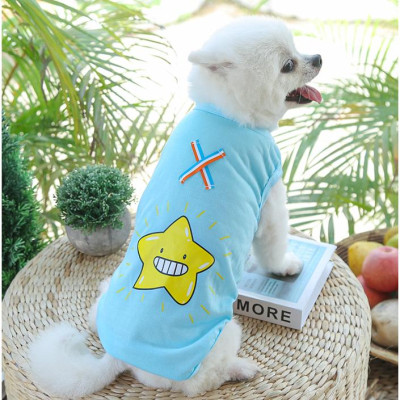 Áo Thun Ba lỗ cho Chó Mèo, Mỏng, nhẹ, Áo cho Thú Cưng
