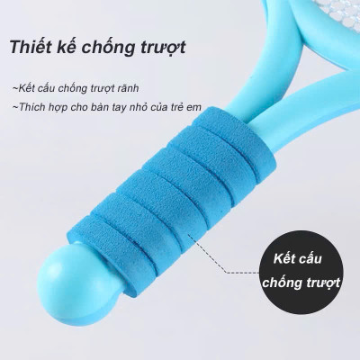 Bộ Đồ Chơi Thể Thao Vợt Cầu Lông 32cm, Vợt Tennis Trẻ Em, 1 Quả Bóng và Cầu Pickleball - HÀNG CHÍNH HÃNG MINIIN
