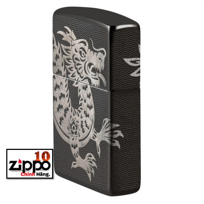  Bật lửa Zippo 46260 Lucky Dragon Design - Chính hãng 100%