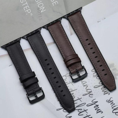 Dây da hydrid dành cho Apple watch Serie 6 5 4 3 2 1/ size 20 / 22Mm