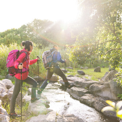 Gậy Leo Núi Dã Ngoại Gậy Trekking Có Thể Điều Chỉnh Độ Cao Làm Từ Hợp Kim Nhôm Chắc Chắn - Hãng dododios