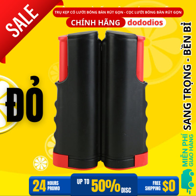 Cọc Lưới Bóng Bàn Rút Gọn Chất Liệu ABS Cao Cấp Chiều Dài Điều Chỉnh Tới 1,7m Chính Hãng dododios