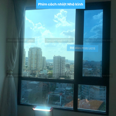 Phim dán kính phản quang, chống nóng cao cấp  Hàn Quốc - Phim 1 chiều chống nhìn trộm, Cản nhiệt cực cao, cắt UV đến 99,9% - Màu bạc