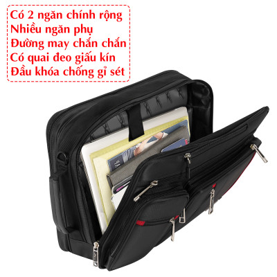 Cặp Học Sinh Cấp 2, Cấp 3, Có Ngăn Đựng Bình Nước, Cặp Đa Năng Có Quai Balo Cất Gọn Xbags Pride 4102