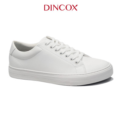 Giày Sneaker Da Unisex DINCOX D20 White Năng Động Cá Tính