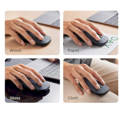 Ugreen UG90372MU001TK 4000dpi 10M 2.4g Màu Đen Chuột không dây - HÀNG CHÍNH HÃNG