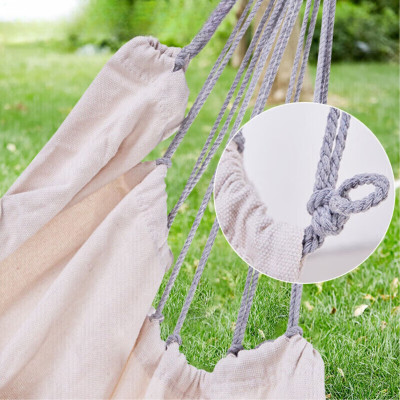 Võng ghế treo canvas Suncojia chịu lực 200kg tiện lợi cho du lịch cắm trại, sử dụng trong nhà