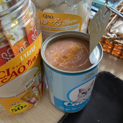 PATE CATCHY DÀNH CHO MÈO LON 400G