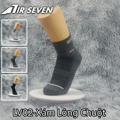 Tất nam cổ trung/ Vớ nam cổ trung màu Xám E7-VT002