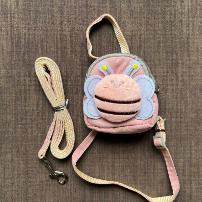 DÂY DẮT DÂY XÍCH BALO CON ONG THÚ CƯNG DÀI 120CM TỪ 0.5-3KG DÀNH CHO THÚ CƯNG CHÓ MÈO