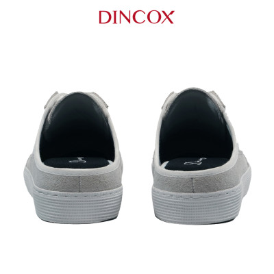 New Arrivals | Giày Sục Đạp Gót Mules Sneaker Unisex DINCOX DC37 Lazy Mule Off/White Chất Liệu Da