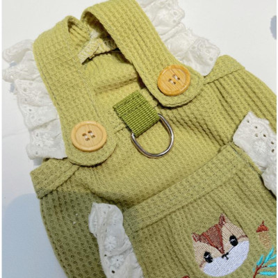 Quần áo vải cotton cho Chó Mèo , Áo Giữ ấm, vải Polyester , Áo dày có tay. Quần Áo Thú Cưng