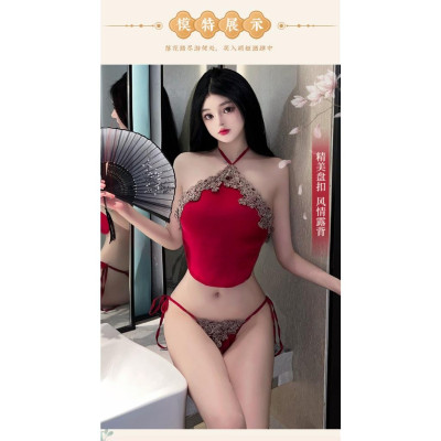 Set Yếm Ngủ Sexy Tôn Dáng ,Bộ Đồ Ngủ Yếm Sexy , Yếm Ngủ Cách Tân Gợi Cảm Quyến Rũ CL018
