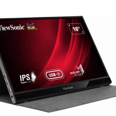 Màn Hình Di Động Viewsonic VG1655 16" IPS FHD USB C- Hàng chính hãng 