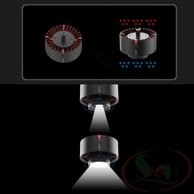 Đèn rọi LedStar AQ Tyndall WRGB chỉnh tiêu cự rọi màu bể cá tép thủy sinh biotop