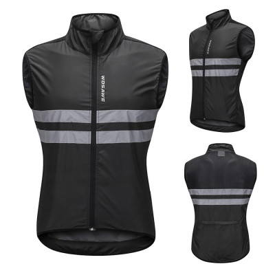 Áo khoác không tay đi xe đạp Jersey chống gió thoáng khí dành cho Nam Nữ